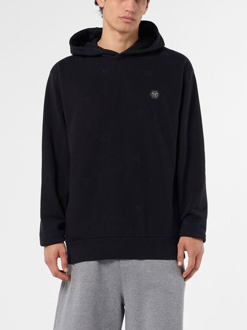 Hanorac cu monogramă brodată