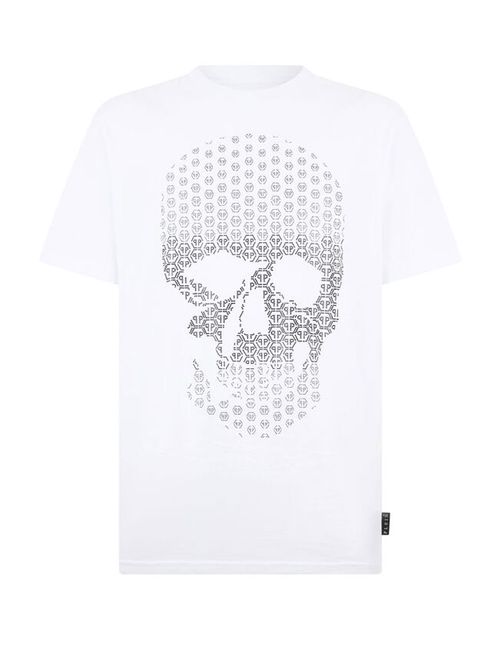 Tricou imprimeu craniu