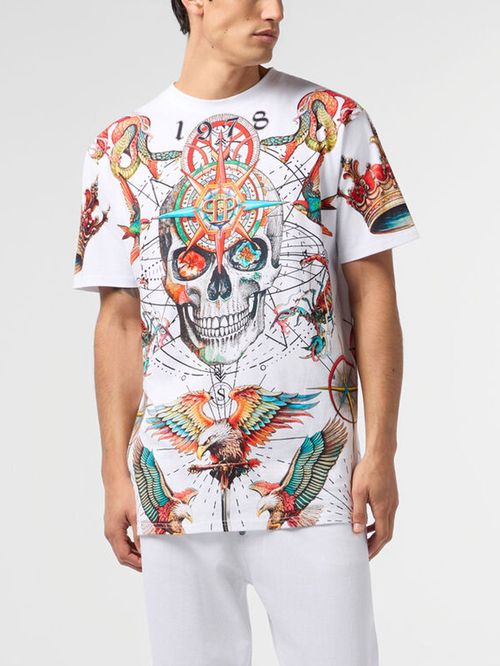 Tricou Tattoo imprimeu colorat