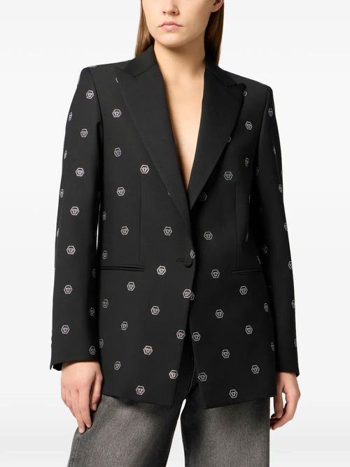 Sacou cu aplicații logo