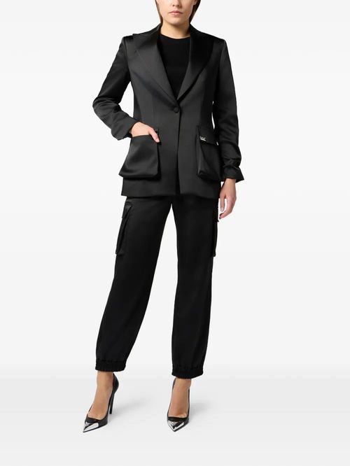 Pantaloni Cargo negri