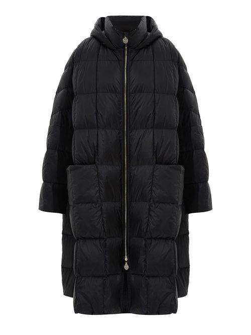 Geacă matlasată Trapeze neagră