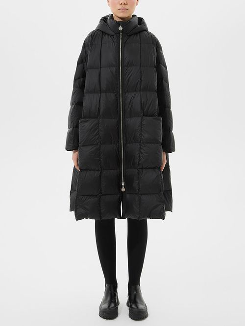 Geacă matlasată Trapeze neagră