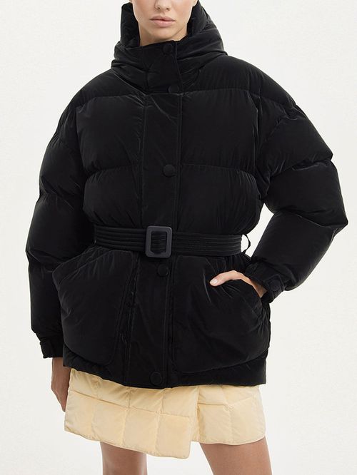 Geacă matlasată Michlin negru mat