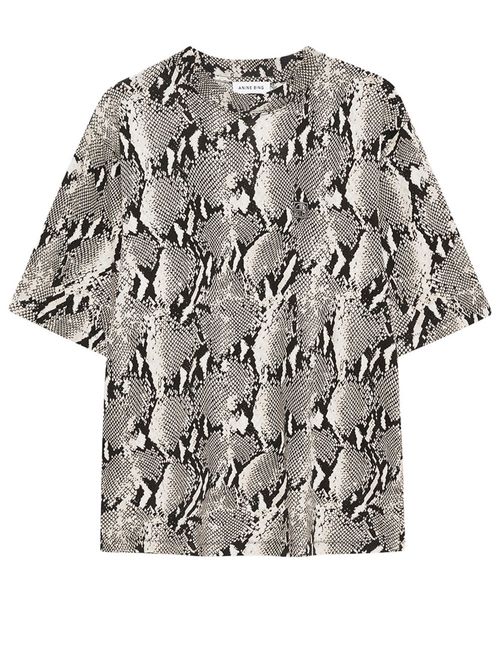 Tricou cu imprimeu exotic