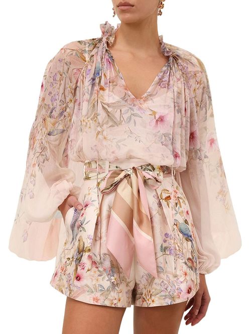 Bluză Billow Rebellion imprimeu floral