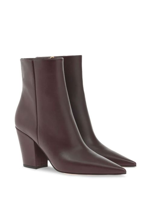 Botine din piele 85mm