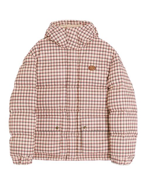 Geacă matlasată cu imprimeu