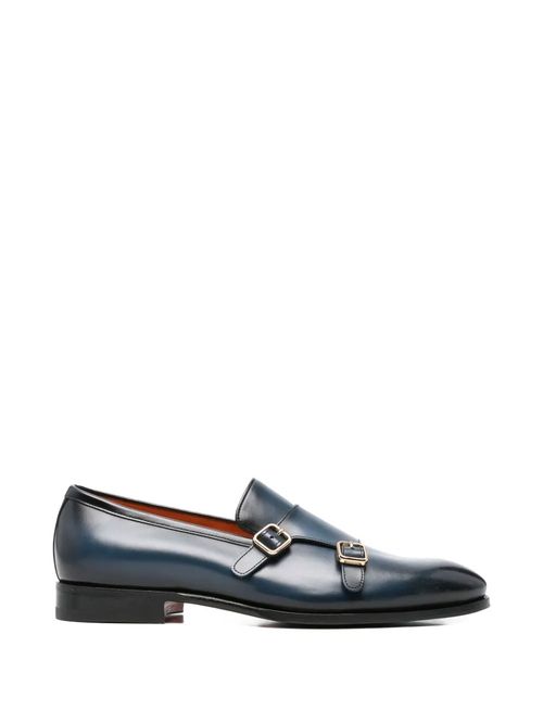 Pantofi slip-on cu catarame