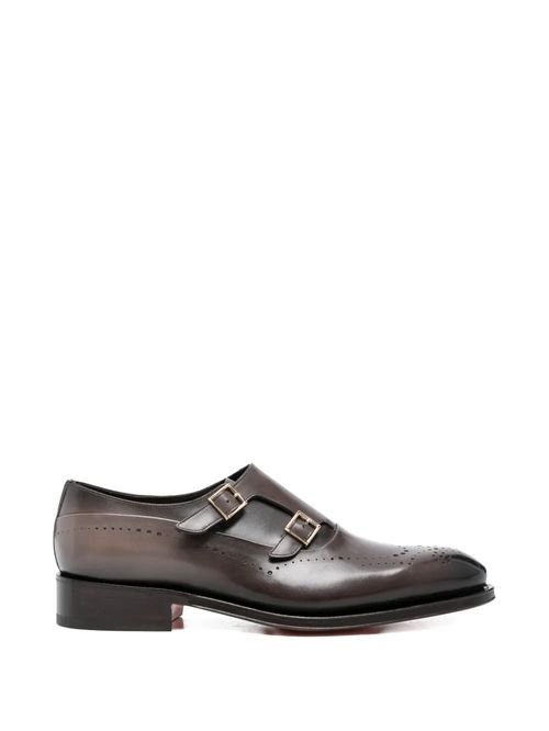 Pantofi slip-on cu catarame