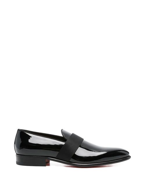 Pantofi loafers din lac