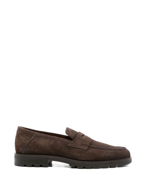 Pantofi loafers maro