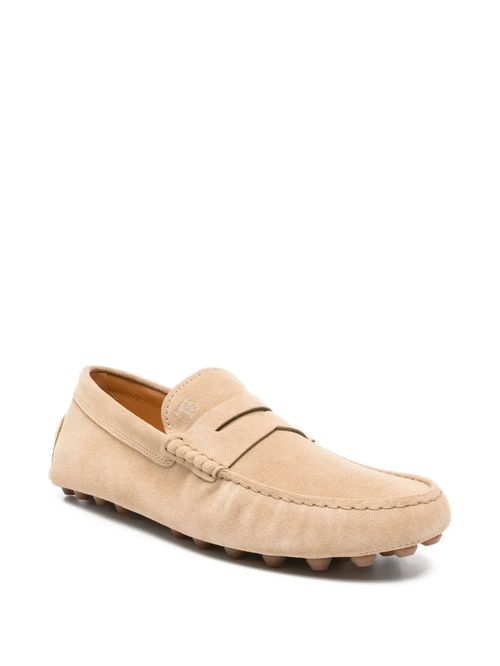 Pantofi slip-on Gommino bej