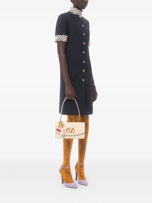 Rochie bleumarin elegantă