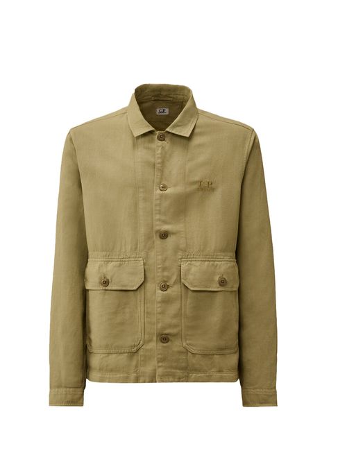 Cămașă tip jachetă twill