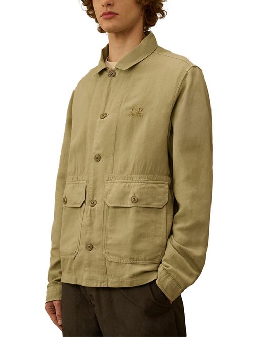 Cămașă tip jachetă twill