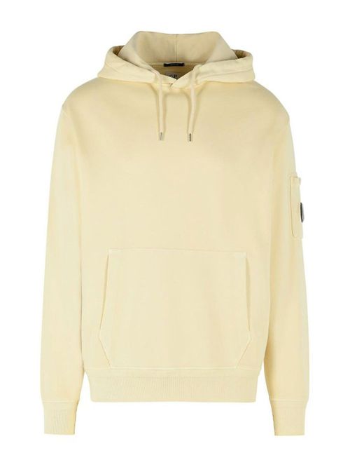 Hanorac galben cu glugă