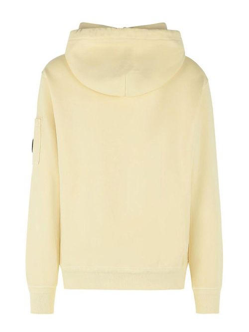 Hanorac galben cu glugă