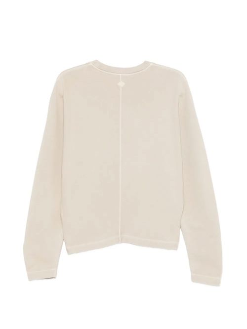 Hanorac bej guler rotund