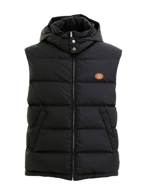 Vestă neagră cu logo