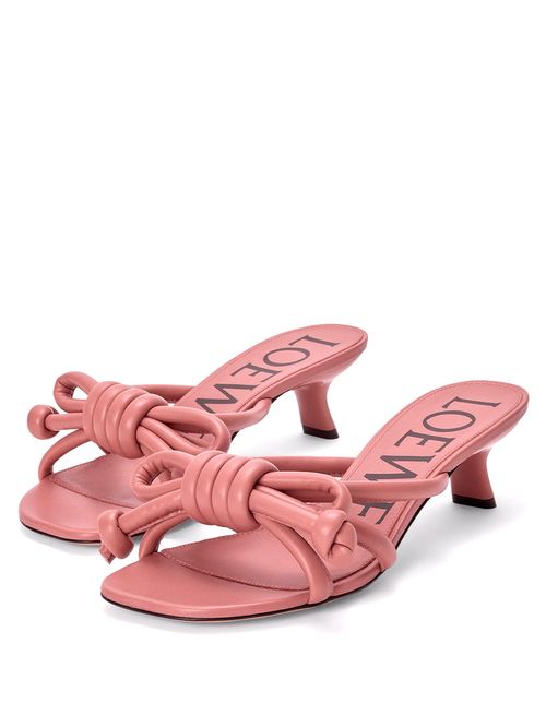 Saboți Flamenco roz 45mm