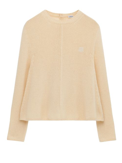 Bluză din cașmir cu nasturi