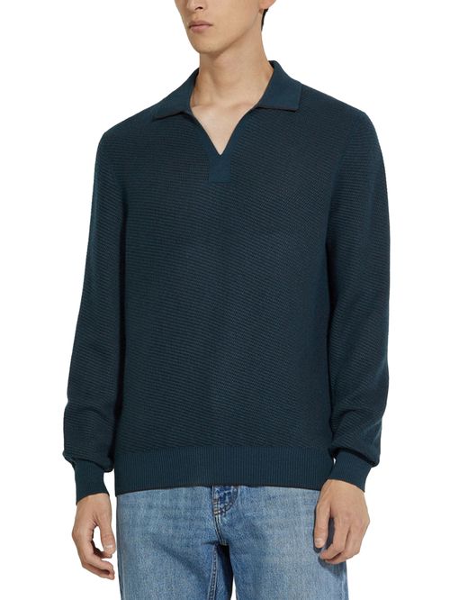 Pulover polo din cașmir