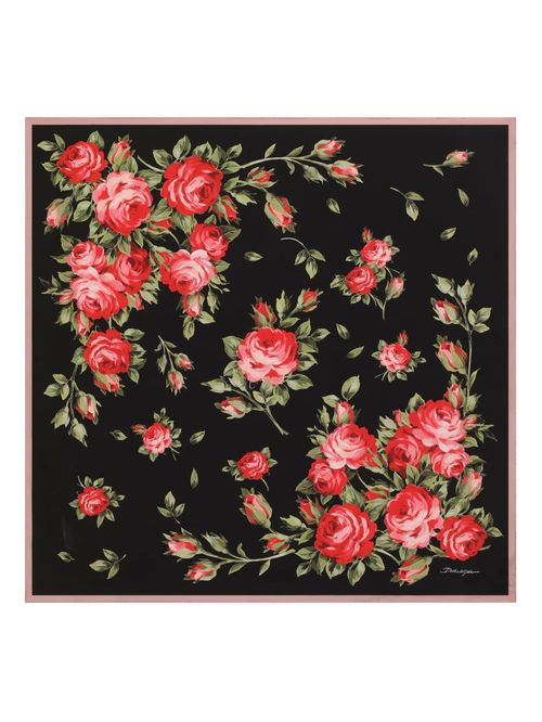 Eșarfă imprimeu floral