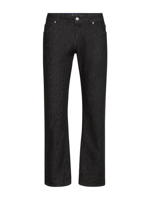 Blugi negri cu aplicații