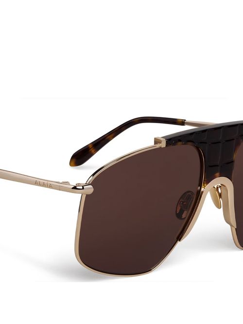 Ochelari de soare Pilot maro