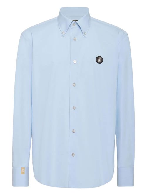 Cămașă bleu cu logo