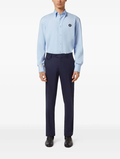 Cămașă bleu cu logo