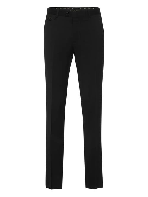 Pantaloni negri croi cambrat