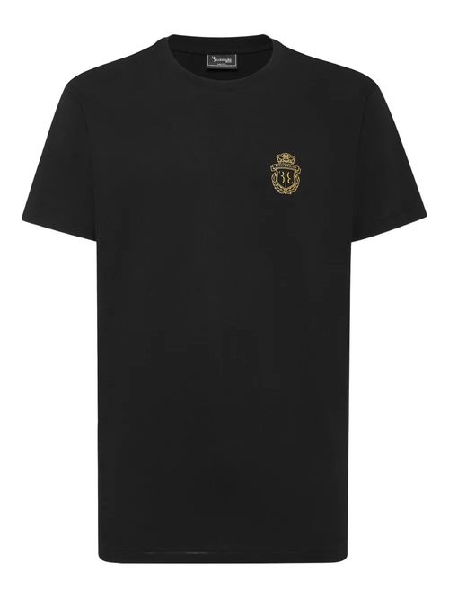 Tricou negru cu logo