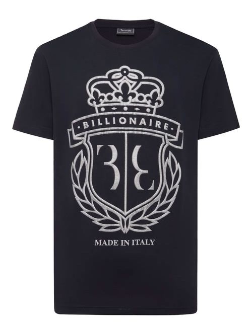 Tricou bleumarin imprimeu logo