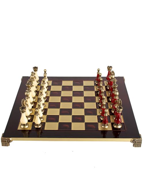 Set șah artizanal cu perle