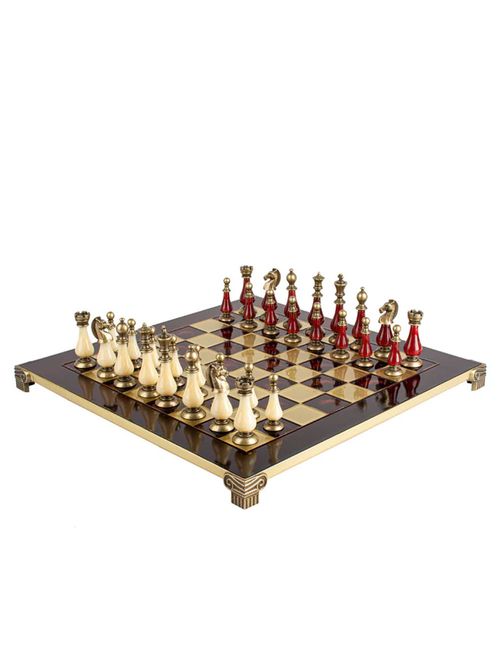 Set șah artizanal cu perle