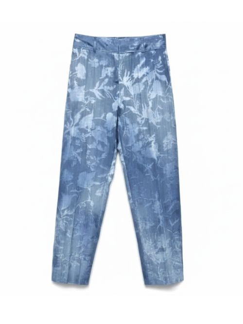 Pantaloni cu aplicații florale