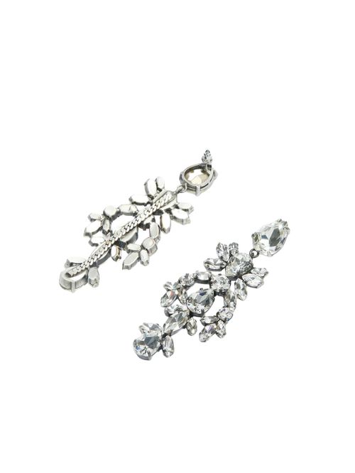 Cercei Chandelier cu cristale