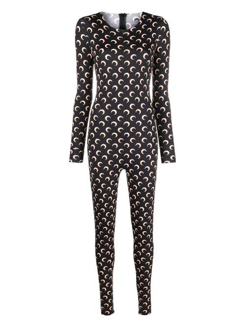 Salopetă cu imprimeu Crescent Moon