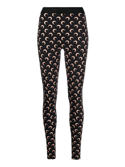 Colanți imprimeu Fuseaux Moon