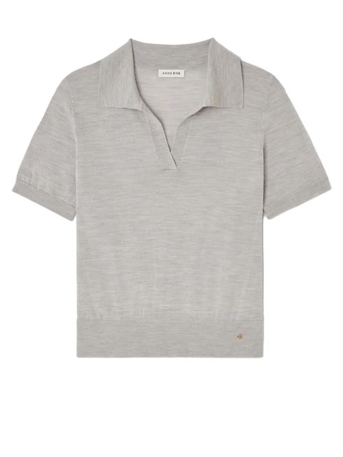 Tricou polo gri