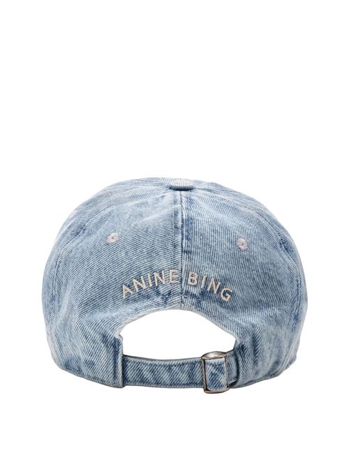 Șapcă din denim cu logo