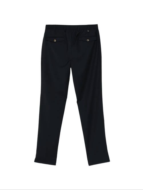 Pantaloni lână buzunare cu fermoar