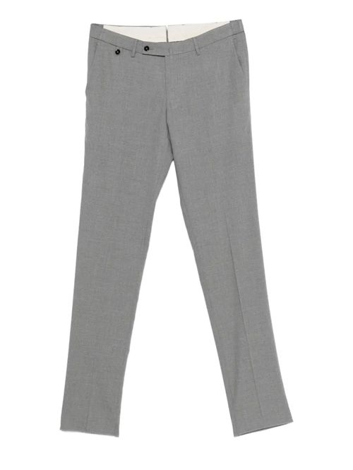 Pantaloni gri deschis cu buzunare