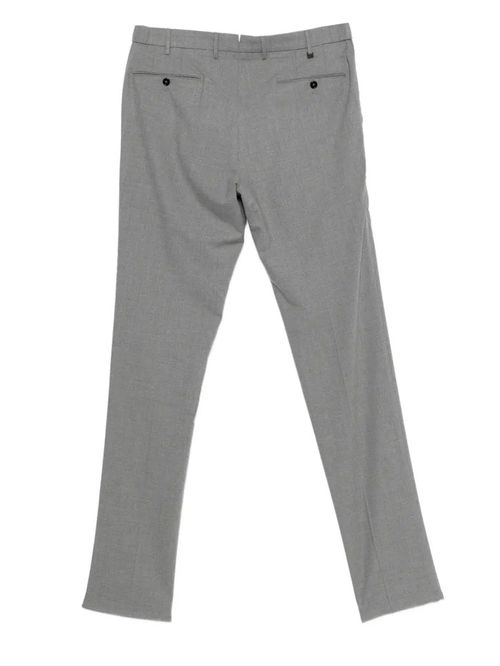 Pantaloni gri deschis cu buzunare