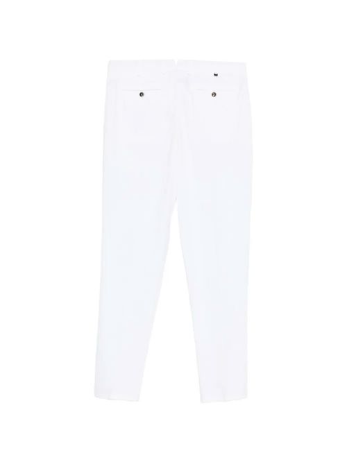 Pantaloni albi eleganți