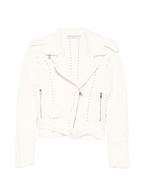 Jachetă tricotată cu fermoar