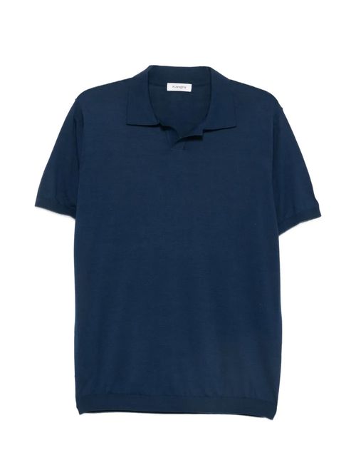 Tricou polo albastru