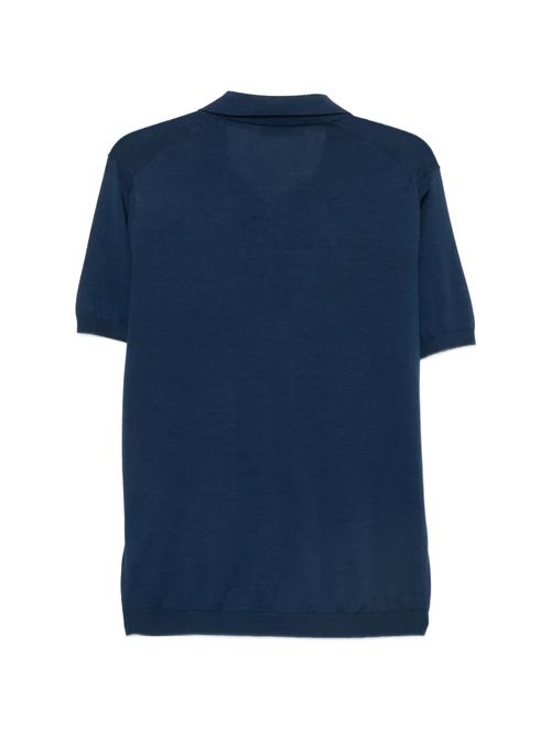 Tricou polo albastru